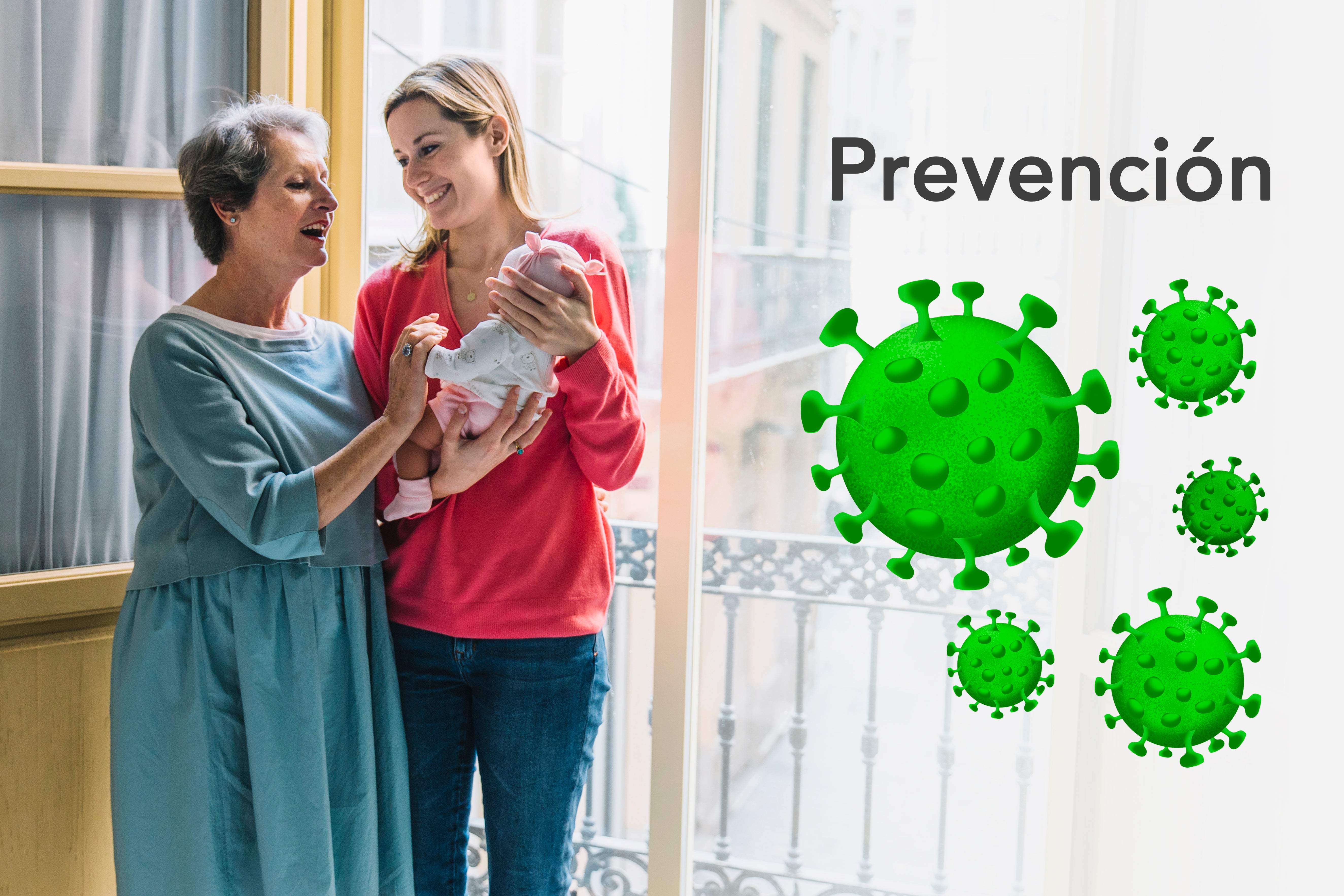 Cuidados para bebés y adultos mayores frente al Coronavirus