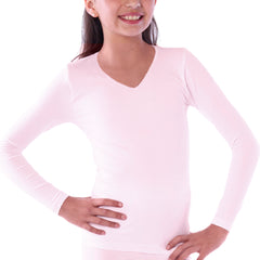 Camiseta Térmica para Niña-rosa-8-10 Años