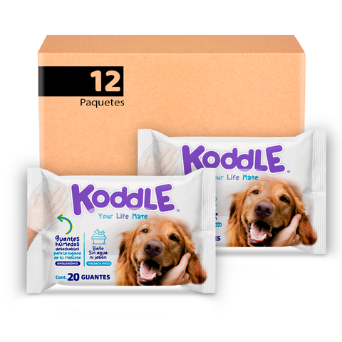 Guante húmedo para mascotas Koddle